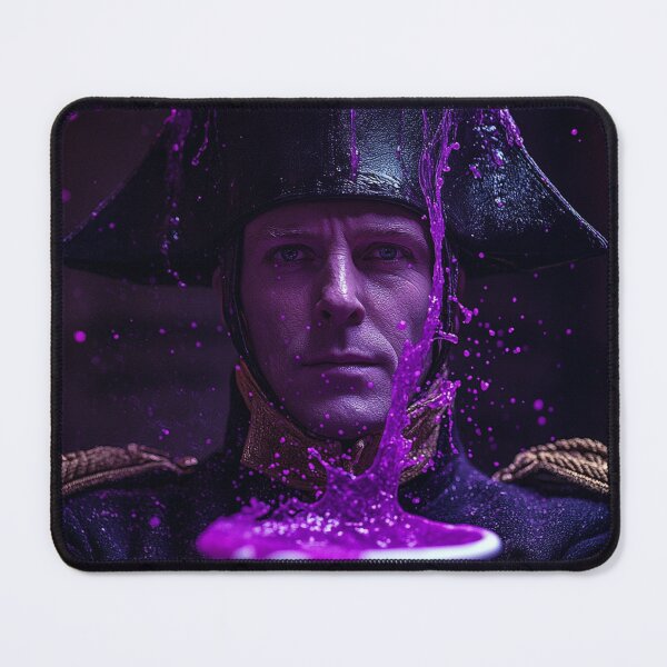 Item preview, Napoleon Purple Drip Art Print designed and sold by WockWave.