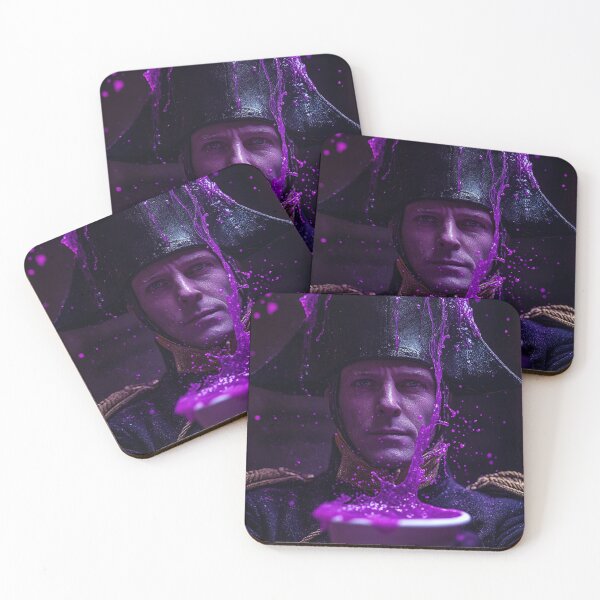 Item preview, Napoleon Purple Drip Art Print designed and sold by WockWave.