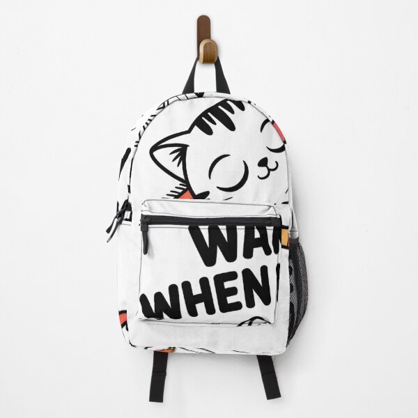 Item preview, Funny Cat Summer Heat Design – Wake Me When It’s Fall designed and sold by JA World - Art & Design.