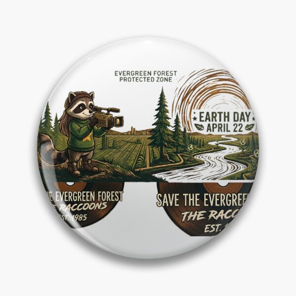 Item preview,  Save the Evergreen Forest! The Rancoos," designed to stand out this Earth Day designed and sold by Tayogart.