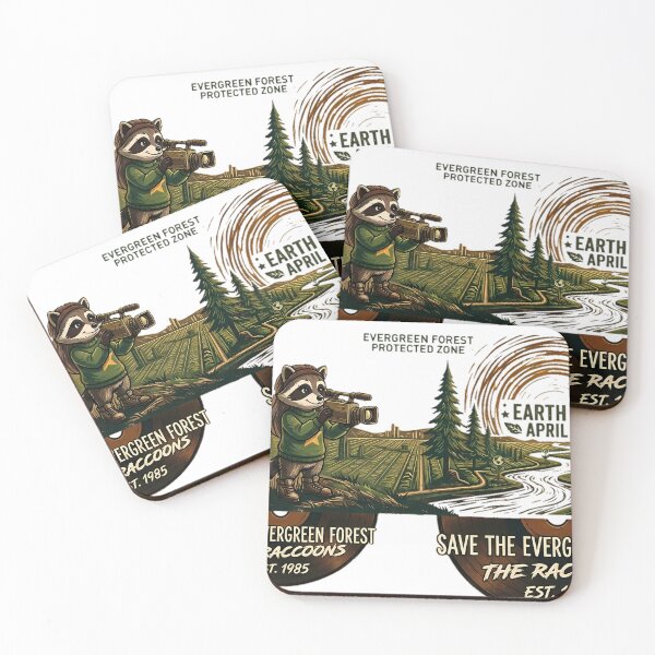 Item preview,  Save the Evergreen Forest! The Rancoos," designed to stand out this Earth Day designed and sold by Tayogart.