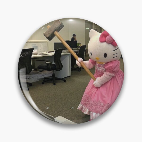 Item preview, Hello Kitty Princess Computer Meme designed and sold by sofiaguida.