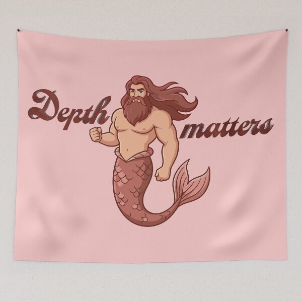 Item preview, Depth matters (fist version) designed and sold by tigrootiger.