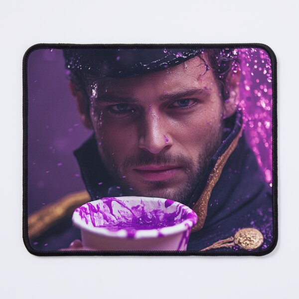 Item preview, Napoleon Purple Splash Pop Art designed and sold by WockWave.