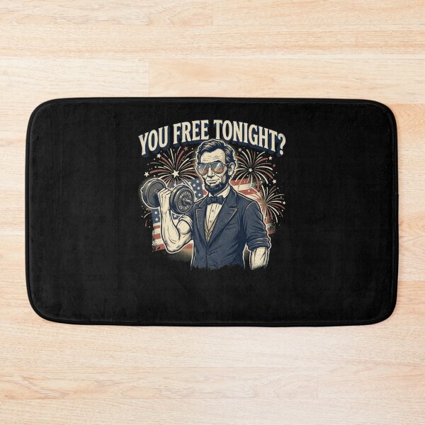 Item preview, Patriotic Lincoln Gym Workout Strongman Design designed and sold by snowry.