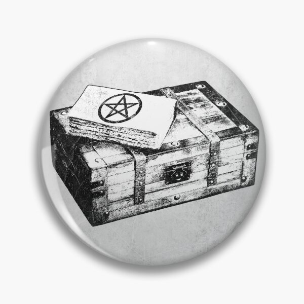 Item preview, Witches' Trunk & Spellbook Engraving Style Gothic Horror Art designed and sold by Ghoul Enterprises.