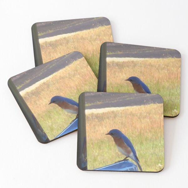 Item preview, Eastern Bluebird on a Rustic Perch. designed and sold by Pearls1.