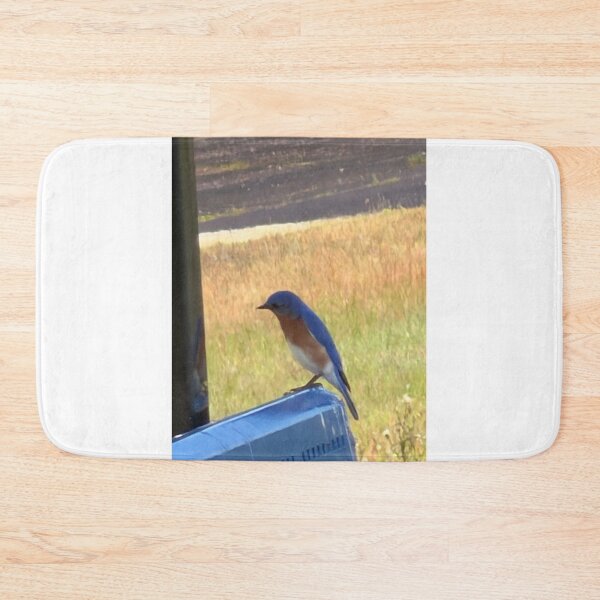 Item preview, Eastern Bluebird on a Rustic Perch. designed and sold by Pearls1.