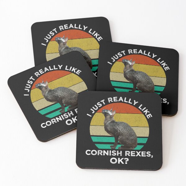 Item preview, I Just Really Like Cornish Rexes, OK? designed and sold by Cat Lady Designs.