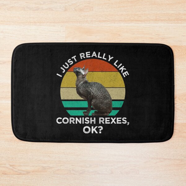 Item preview, I Just Really Like Cornish Rexes, OK? designed and sold by Cat Lady Designs.