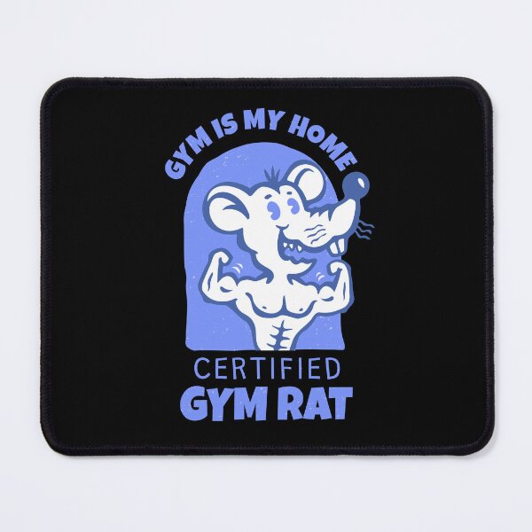 Item preview, Funny Gym Rat design for Fitness & Bodybuilding Fans. Motivational Workout Design. designed and sold by SIR13.