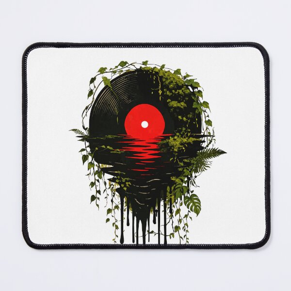 Item preview, Vinyl Record with Vines melting overgrown designed and sold by keytee.
