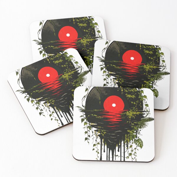 Item preview, Vinyl Record with Vines melting overgrown  designed and sold by keytee.