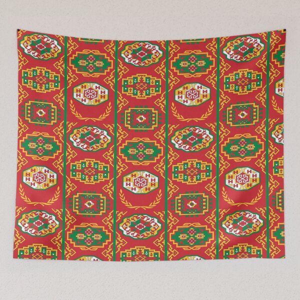 Item preview, Central Asian Pattern | Traditional Turkic Turan Cultural Heritage designed and sold by Based History.