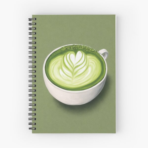 Item preview, Matcha Latte Green Tea Illustration  designed and sold by FortuneAndFrame.