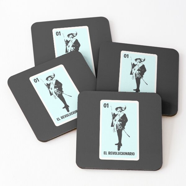 Item preview, Emiliano Zapata Loteria Card Blue designed and sold by Lone Frog.