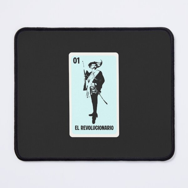 Item preview, Emiliano Zapata Loteria Card Blue designed and sold by Lone Frog.
