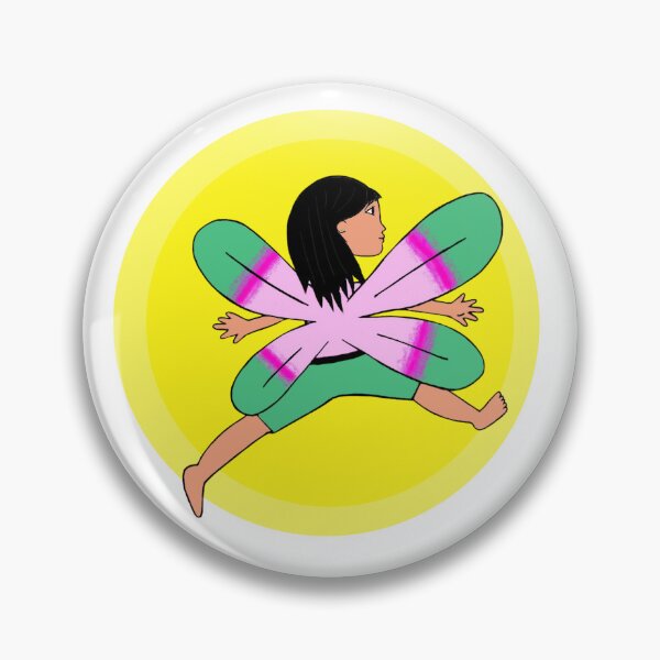 Item preview, Sunlit Fairy Leap – Whimsical Fantasy Illustration designed and sold by Aunty Riah Studios.