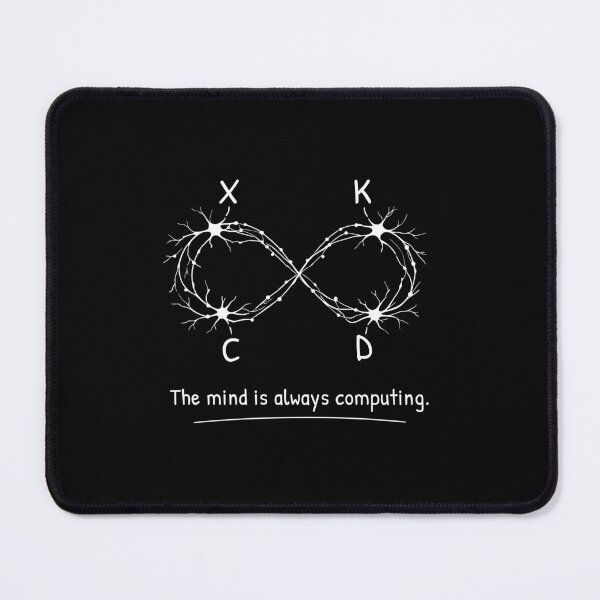 Item preview, Mind Always Computing Minimal Comic Style Design designed and sold by AnnSign.