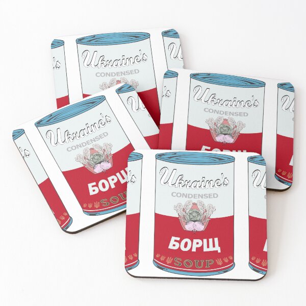 Item preview, Borscht Soup БОРЩ Pop Art – Ukrainian Food Lover Gift Retro Design designed and sold by Groenendijk.