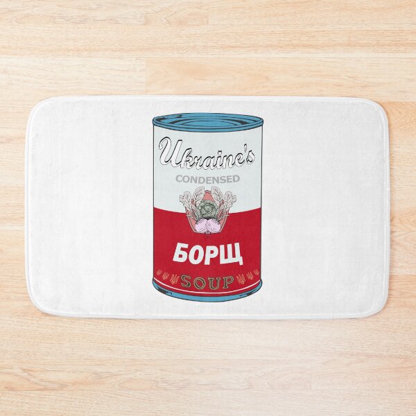 Item preview, Borscht Soup БОРЩ Pop Art – Ukrainian Food Lover Gift Retro Design designed and sold by Groenendijk.