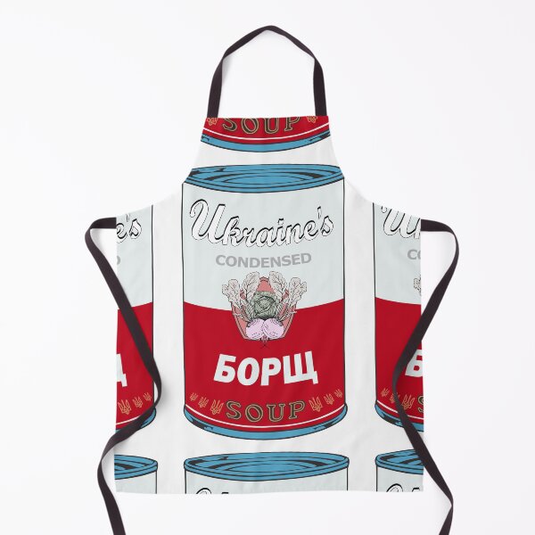Item preview, Borscht Soup БОРЩ Pop Art – Ukrainian Food Lover Gift Retro Design designed and sold by Groenendijk.
