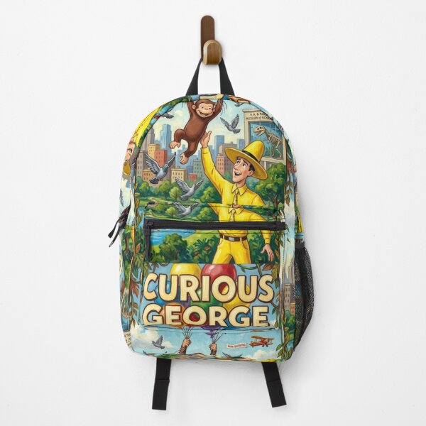 Item preview, Adventure in the Big City: Curious George Oil Art designed and sold by Art's Diner.