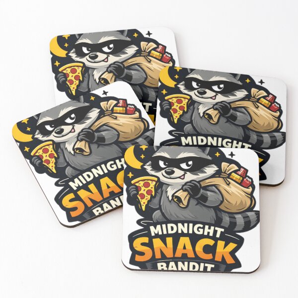 Item preview, Midnight Snack Bandit Raccoon – Funny Chaotic Meme designed and sold by Naturalite19.