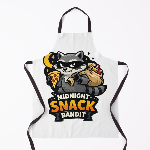 Item preview, Midnight Snack Bandit Raccoon – Funny Chaotic Meme designed and sold by Naturalite19.