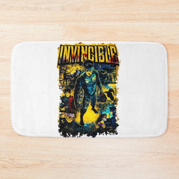 Item preview, Invincible Dark Battle Collage – Blood Comic Style designed and sold by Polarisofficial.