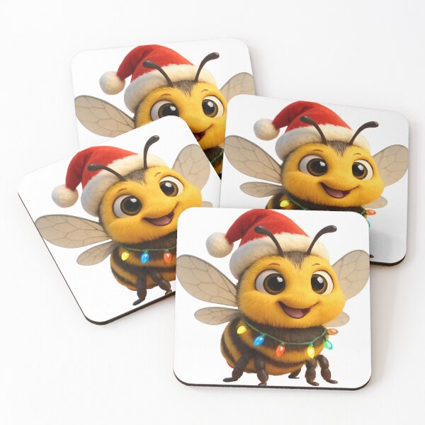 Item preview, Christmas Leafcutter Bee designed and sold by Sillytoe.