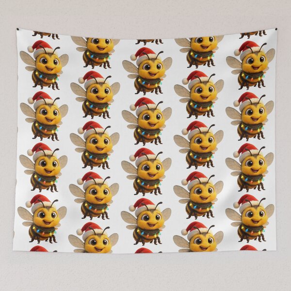 Item preview, Christmas Leafcutter Bee designed and sold by Sillytoe.