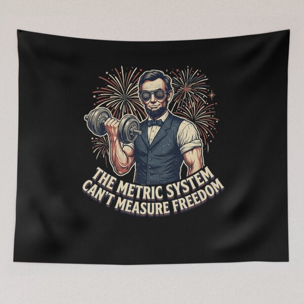 Item preview, The Metric System Can't Measure Freedom designed and sold by snowry.