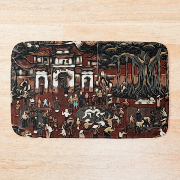 Item preview, Wrestling in the village square / Swiss Artwork Photography designed and sold by Raphael Wolf.