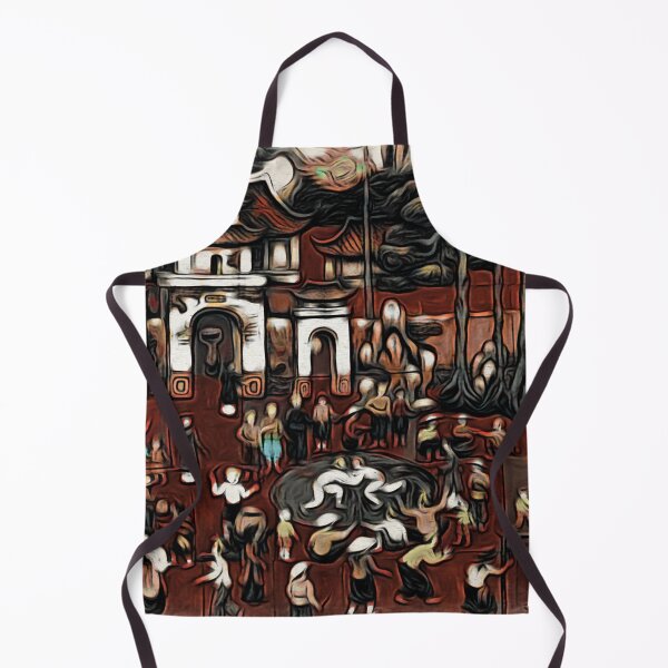 Item preview, Wrestling in the village square / Swiss Artwork Photography designed and sold by Raphael Wolf.