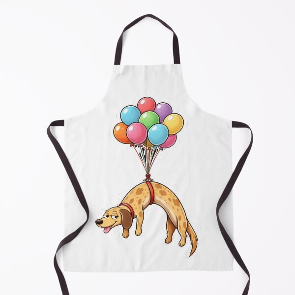 Item preview, Funny Dachshund Balloon Sticker, Long Dog Meme Sticker, Wiener Dog Floating, Cute Sausage Dog Die Cut Sticker designed and sold by VibeOffline Studio.