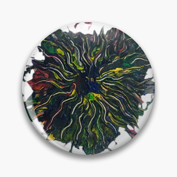 Item preview, Abstract Neon Paint Explosion | Psychedelic Fluid Art Burst designed and sold by BigBobInk.