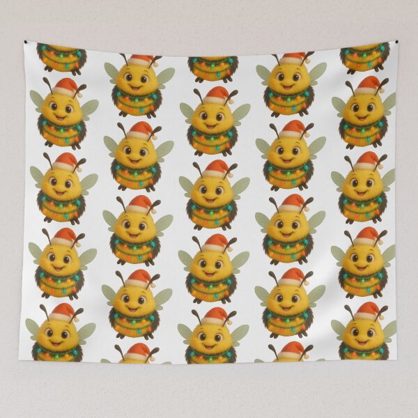 Item preview, Christmas Lemon Cuckoo Bumblebee designed and sold by Sillytoe.