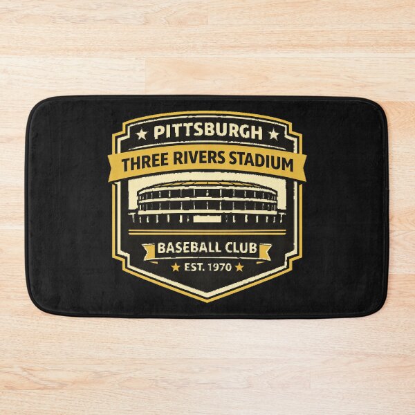 Item preview, Pittsburgh Three Rivers Stadium Shirt, Vintage Baseball Ballpark, Retro Exterior Badge Tee designed and sold by GhostDawgs.