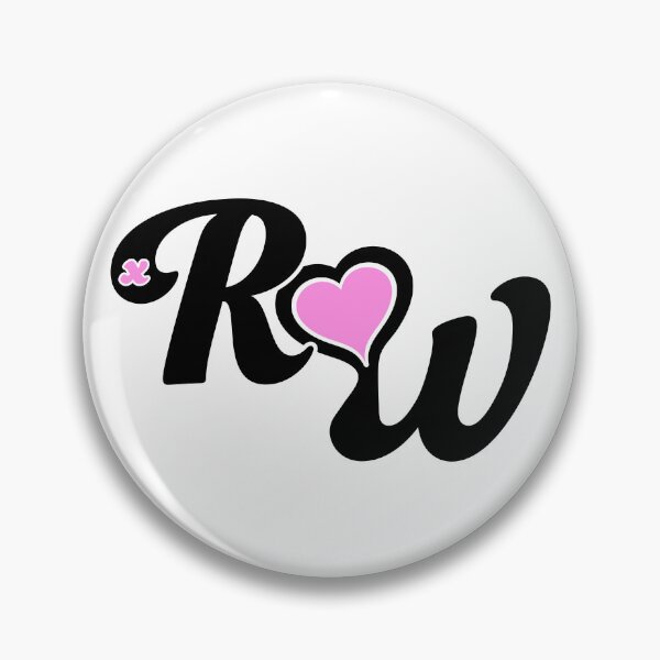 Item preview, RaveWear Initials (Black & Pink) designed and sold by RaveWearUS.