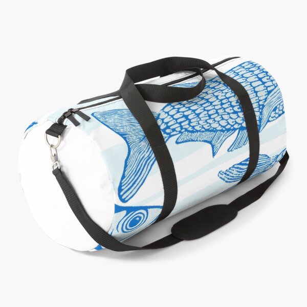 Item preview, Retro Vintage - Blue Sardines designed and sold by ArtPlus+.
