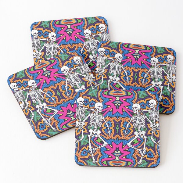 Item preview, Trippy Dance of the Skeletons designed and sold by Niagara-ReVolt.