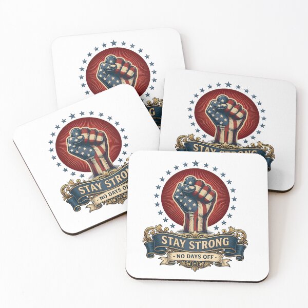 Item preview, Stay Strong No Days Off Shirt – Labor Day Patriotic USA Tee designed and sold by relso.