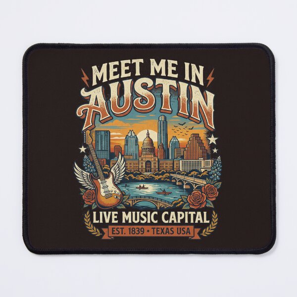 Item preview, Meet Me In Austin Live Music designed and sold by agann.