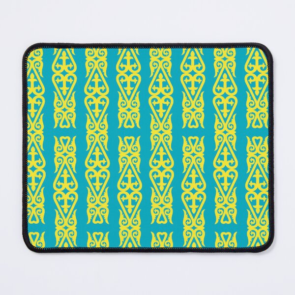 Item preview, Khazakstan Central Asian Intricate Pattern | Khazakh Central Asia National Symbols designed and sold by Based History.