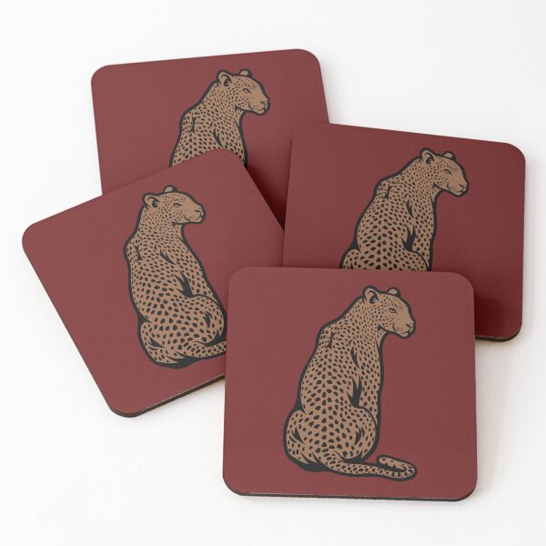 Item preview, Red Cheetah Poster designed and sold by DoodleCloude1.