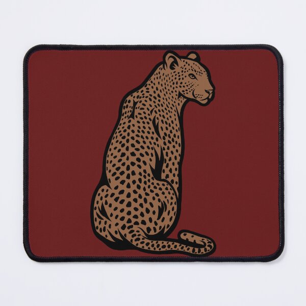 Item preview, Red Cheetah Poster designed and sold by DoodleCloude1.