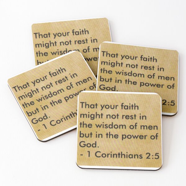 Item preview, 1 Corinthians 2:5 designed and sold by di-Vera-Rosati.