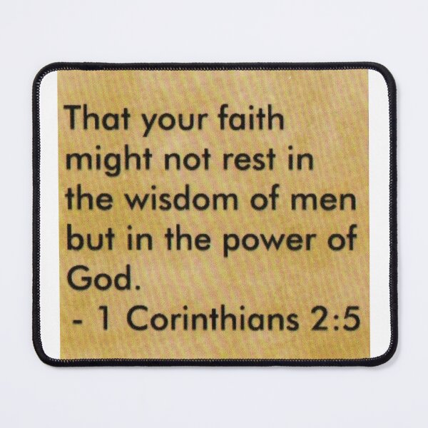 Item preview, 1 Corinthians 2:5 designed and sold by di-Vera-Rosati.