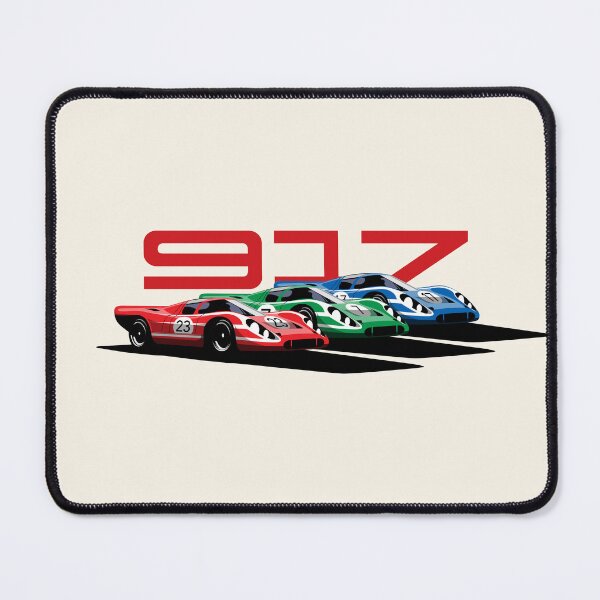 Item preview, Porsche 917 Racing Team Illustration designed and sold by blackdogshop.